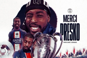 告别！记者：巴黎将在对阵朗斯赛后致敬金彭贝